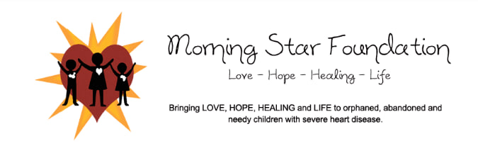 Morning Star Foundation logo with its message of love, hope, healing and life.